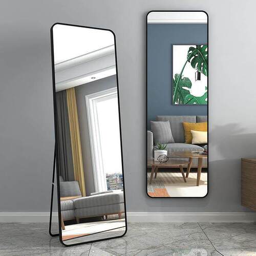 metal frame rack full-body mirror wall mirrow Bedroom mirror