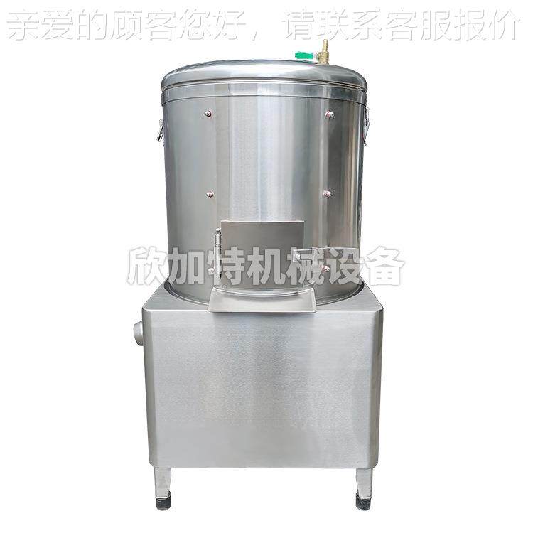 FTX全自不动锈钢土脱皮机专业薯仔马莲薯清洗机果蔬设豆备