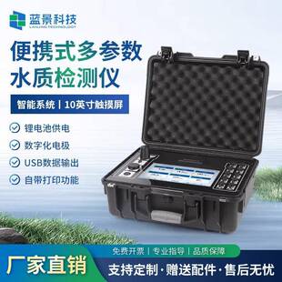 手持便携主机多参数水质检测仪电极法PH传感器水质电极探头分析仪
