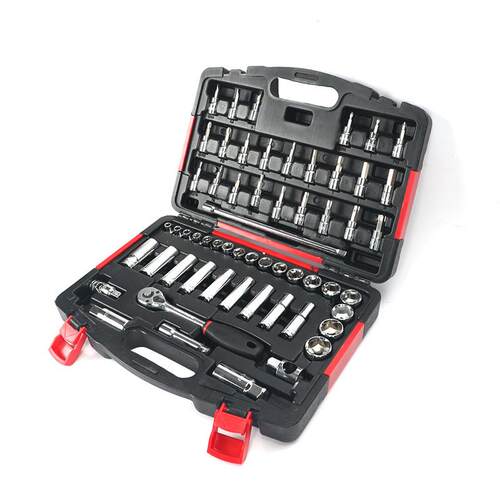 力易得（ENDURA）便携式组合工具58件10mm系列套筒组套 E1228