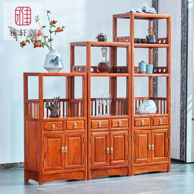 红木餐边柜花梨木置物书架储物柜实木中式组合酒柜刺猬紫檀茶水柜,住宅家具,餐边柜,淘宝优惠券,粉丝福利购,淘宝优惠卷