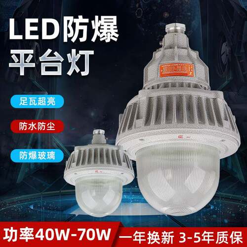 40W50W60W70WLED防爆工厂灯LED防爆护栏灯法兰灯防爆平台灯