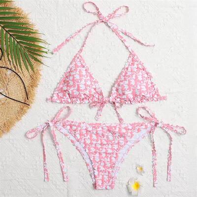 Luxury Inspired Designer Swimsuits Bikini Two Piece Swimwear