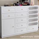 瀚柏甲油胶收纳柜美妆店地柜美发店边柜美甲柜子展示柜储物柜