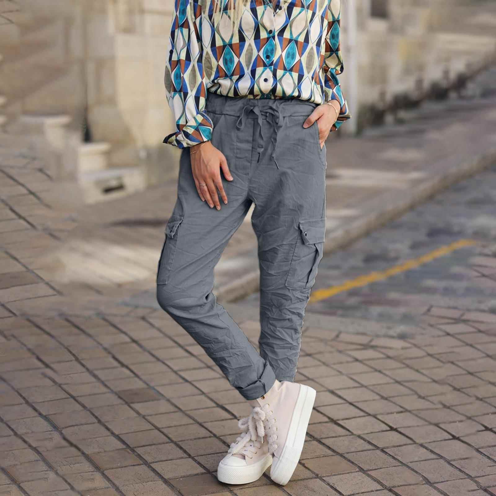 Casual with waist pockets women multiple and for overalls