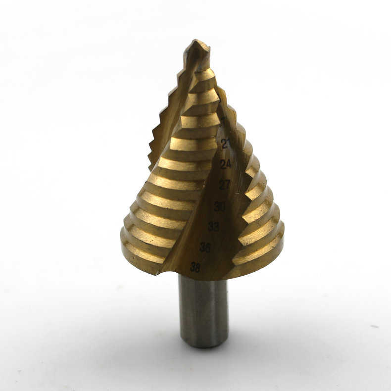 宝塔钻头大全打孔木工超硬扩孔不锈钢金属开孔器钨钢