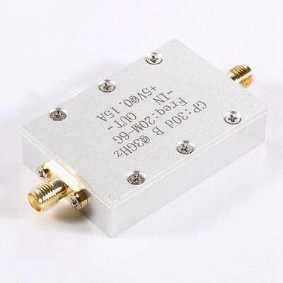 20M-6G RF Wideband Amplifier Module, High Gain 30Db LNA Low
