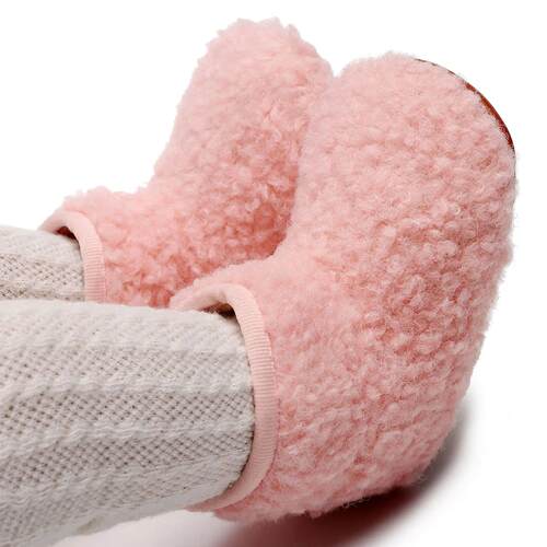 Korean Style Baby Warm Boots Children Soft First Steps Walki
