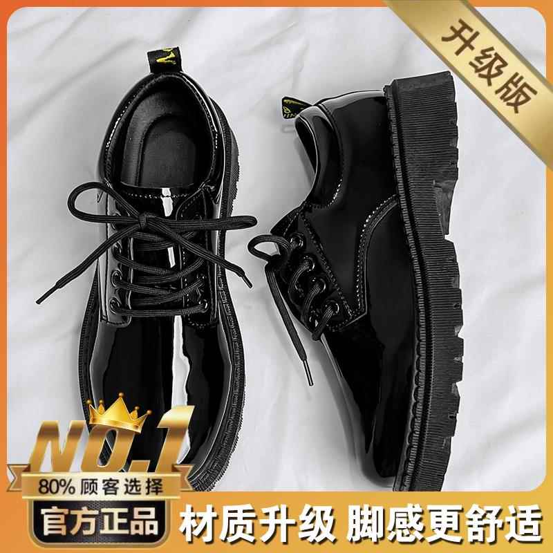 高档商务头皮鞋冬季加绒暖二棉保鞋正装软底大黑色男男士小皮鞋休