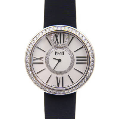 [9.5新]公价332000伯爵LIMELIGHT GALA系列G0A36156悬浮钻圈女表