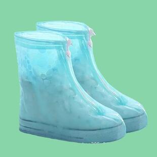 套雨天儿童小学生外穿雨鞋 女士防水鞋 套防水防滑加厚耐磨男式 雨鞋