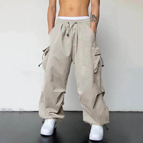 V 69912 American vintage techwear cargo joggers 美式复古机能