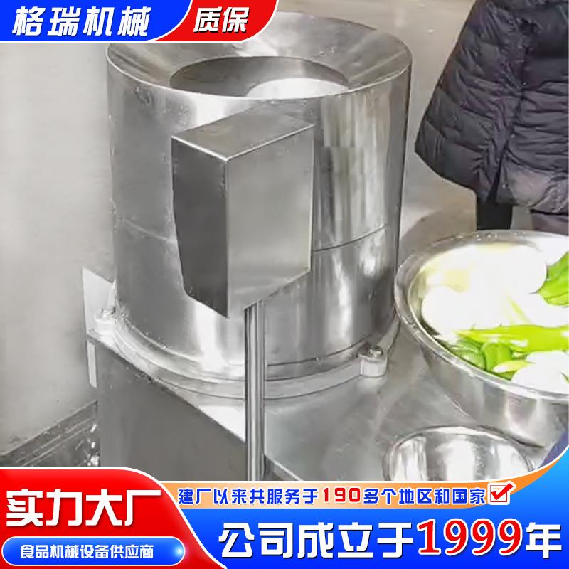 商用大型式切菜机多食功能菜145馅机商用食堂立厂碎菜机品厂家