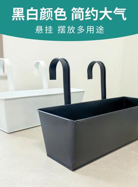 跨热卖室内外绿化家居0160园艺悬挂艺金属长境方形花盆室可铁拆卸