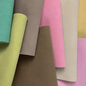 半PU人造皮革箱包鞋 具厂销批发1.8mm磨砂羊巴 材家具家居文具装