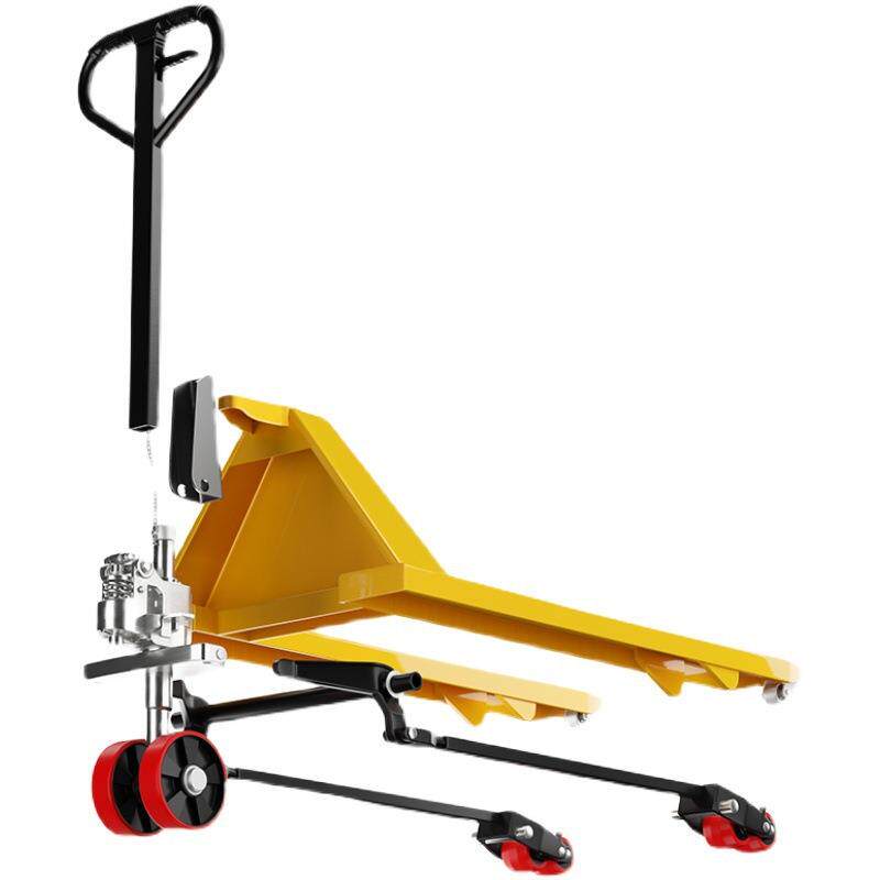 叉车手动液压搬运车地牛1T2吨3吨5吨托盘油压手推拖车装卸车铲车