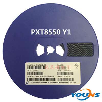 长电 PXT8050 SS8050 丝印Y1 贴片三极管 1.5A 电流 SOT-89封装