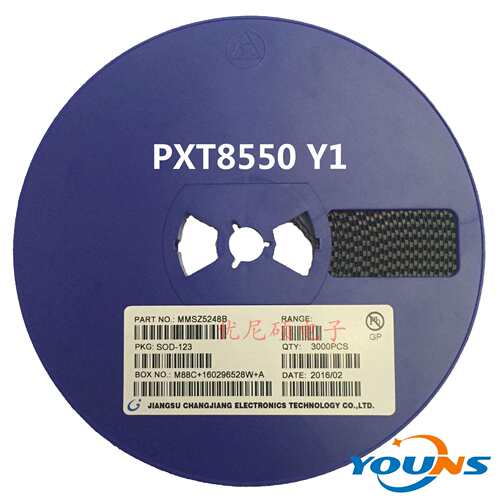 长电 PXT8050 SS8050 丝印Y1 贴片三极管 1.5A 电流 SOT-89封装