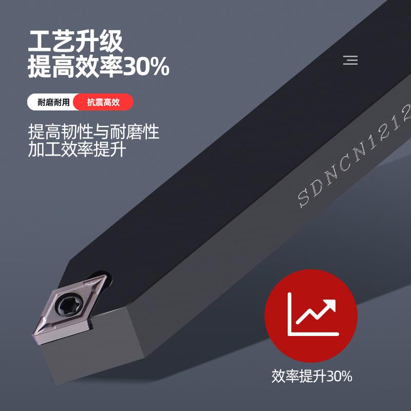 数控刀杆 外圆车刀62.5度 SDNCN1212H07/1616H11/2020车床 车刀杆