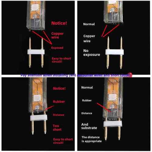 led灯带插头 5050/2835/5730高亮灯带软光带 灯条恒流器 配件220V