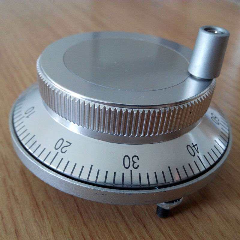 数控机床面板式电子手轮 CNC手轮脉冲产生器 直径80 60圆形大手轮