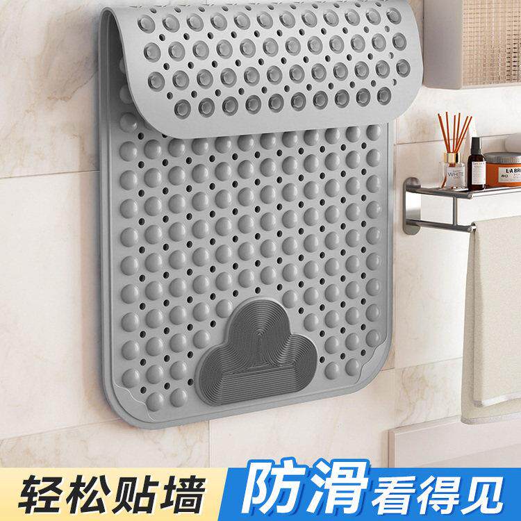 浴室防滑地垫按摩搓脚垫环保tpe淋浴间浴室防滑专用带吸盘脚垫
