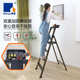 瑞居家用折叠人字梯铝合金加厚室内扶梯多功能加宽踏爬梯带工具盒