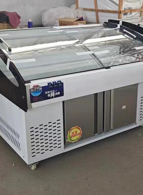 阶梯柜展示冷藏柜商用柜串串烤冒烧菜火锅点菜柜622阶梯冰式柜冷