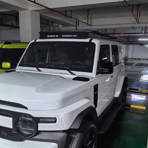 奇瑞icar03/03T/V23车顶扰流板行李架降低风阻风噪板全覆盖装冠勤