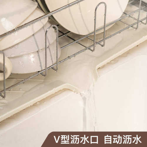 沥水碗碟台面物厨房架碗盘碗筷置架碗夹缝架收纳小家用尺寸架架
