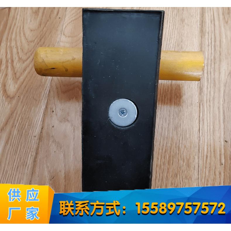 带磁铁止轮便携式橡胶三角木防溜橡胶止轮器车辆减速器橡胶车轮塞