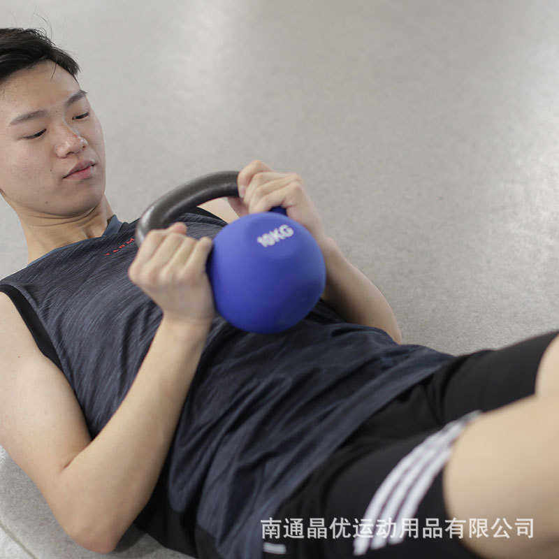 工厂直销壶铃女男士健身家用肌肉训练彩色浸塑壶铃球提壶哑铃包胶,运动/瑜伽/健身/球迷用品,哑铃,淘宝优惠券,粉丝福利购,淘宝优惠卷