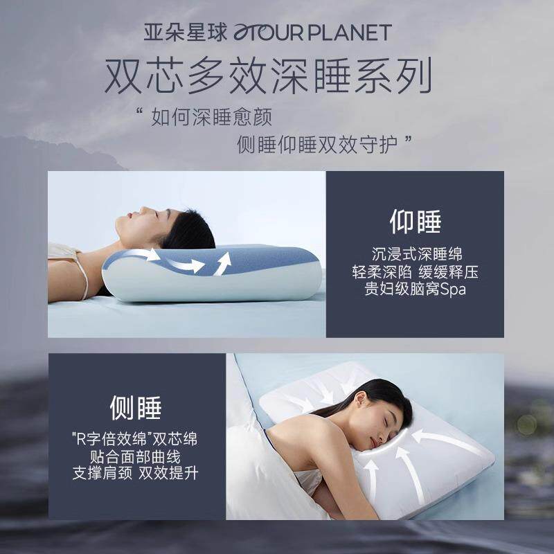 酒店同款记忆棉护颈芯椎枕头枕助睡慢回颈椎疼弹痛专眠用YD0068成