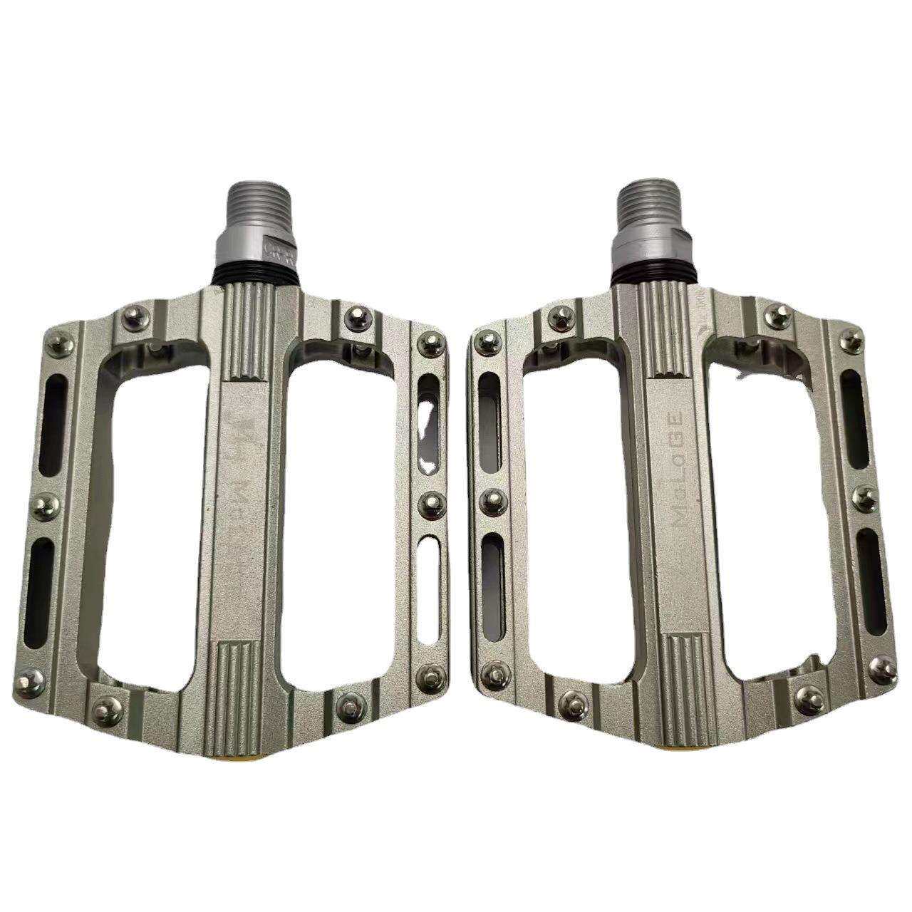 自行车脚踏板山地车铝合金轴承脚蹬子公路单车通用防滑脚踏P-06