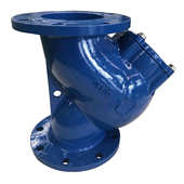 全通径前置Y型过滤器固液分离器铸铁过滤器