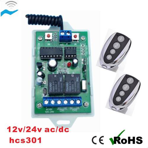 滚码控制器12v/24v ,滚码控制器，无线控制器HCS301