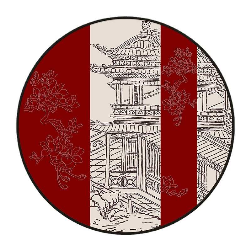 玄关卧室肌理走廊轻立体新中式花卉建筑书房浮雕茶室装饰画奢挂画图片