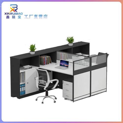办公家具工位办公隔断屏风职员桌卡座财务简约办公桌椅组合员工桌