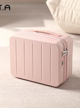 正品OTA手提行李箱附加女包14寸登机小轻可套杆迷你便便携化拉妆