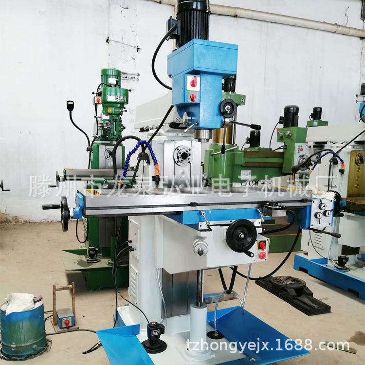 50C 弘业重工供应齿轮传动钻铣床 小型钻铣床ZX50C多功能钻铣床
