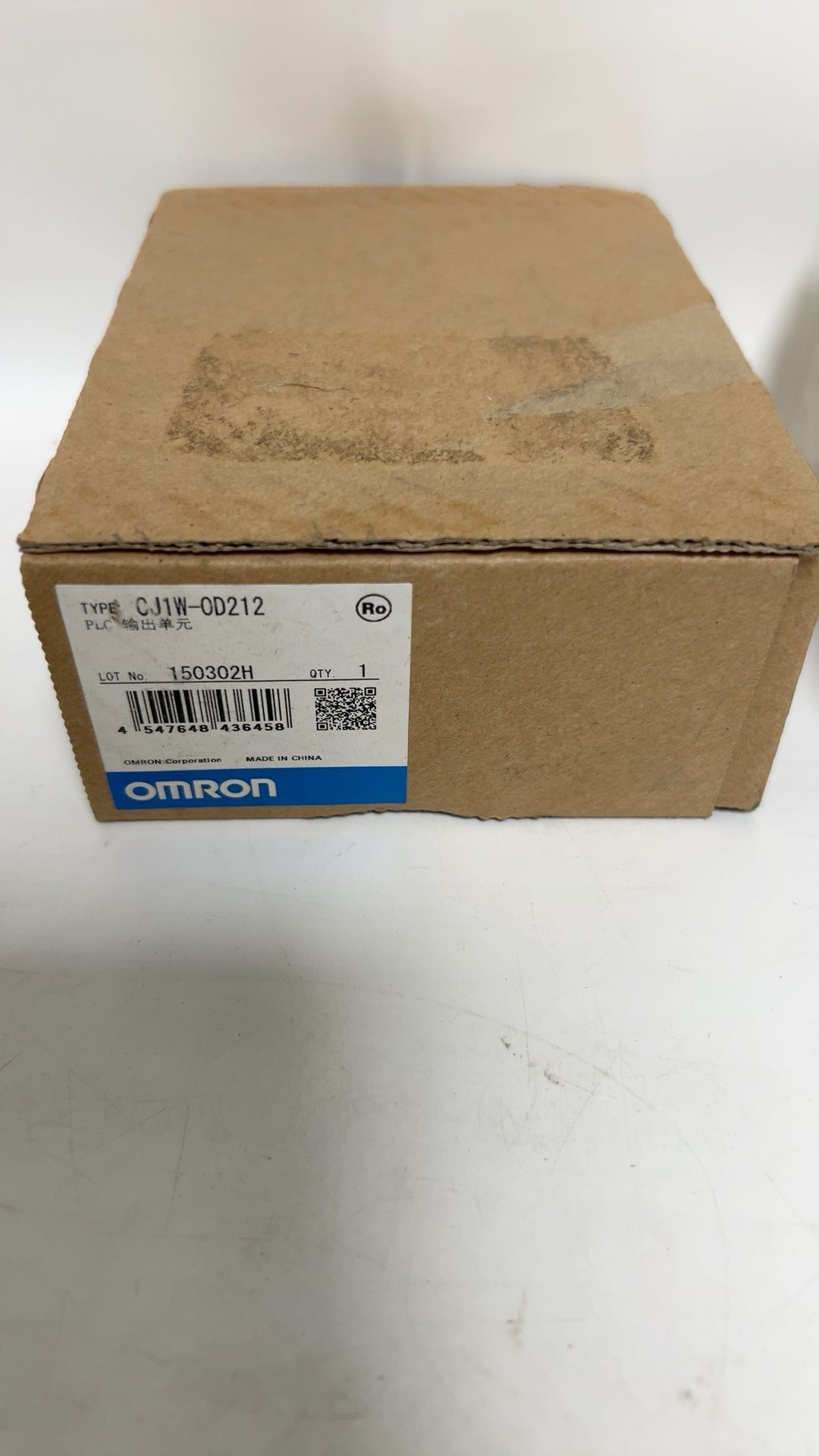 欧姆龙模块CJ1W-0D212