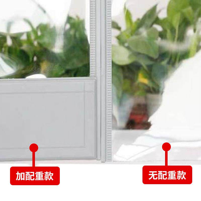 防尘防蚊家用自粘磁吸遮挡门帘隔断夏季商用PVC空调帘透明软门帘