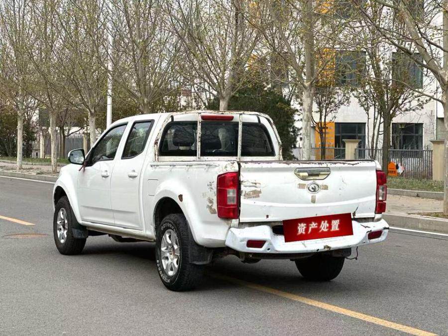 4月17日北京时19年12月上牌长城风骏7皮卡2.0T非营运手续齐全正常过户网络拍卖公告