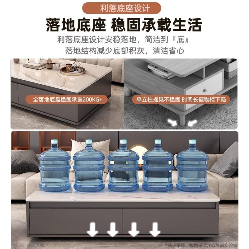 茶几客厅家风用小户型2约025用新款原木桌子简现代CJ0217出租屋沙