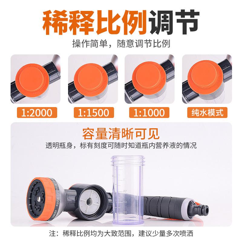 浇花喷枪浇水管花洒喷头浇菜神器施肥专用水枪淋花园艺阳台庭院子