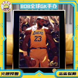 BOB 星空 JAMES NBA 勒布朗詹姆斯 湖人队 老詹 装饰画