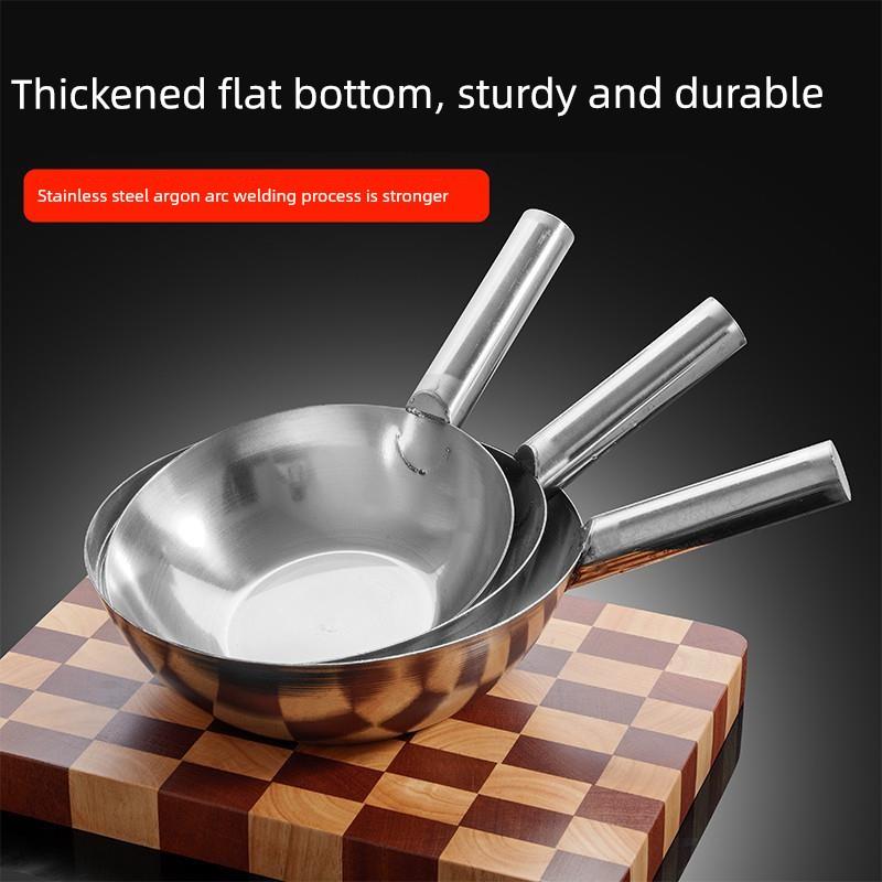 【行业热销】304不锈钢水瓢水漂舀水勺瓢短柄家用厨房白钢加厚大