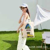 平铺单肩沙滩防水垫垫帐篷斜挎野餐垫子手提折叠野外地新款 加厚