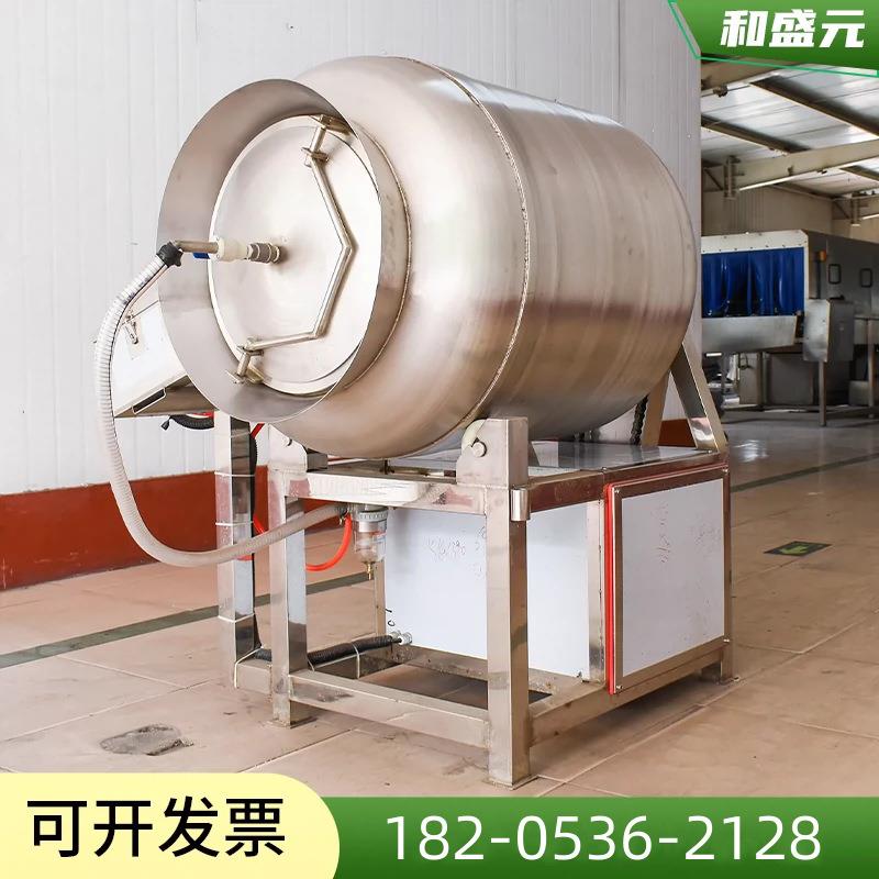 供应全自动搅拌鸡柳腌制入味机鸭胸肉鸡排滚揉机牛柳腌制嫩化机