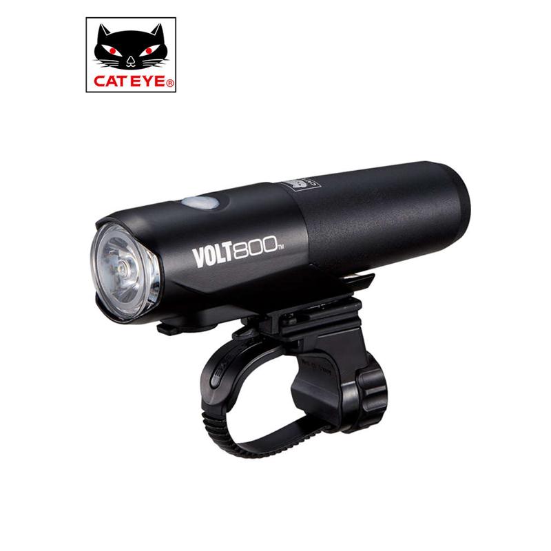 CATEYE猫眼VOLT800小布折叠自行车可用前灯USB充电手电筒骑行装备